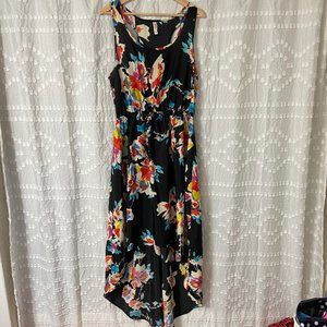 Xhilaration High-Low Floral Dress